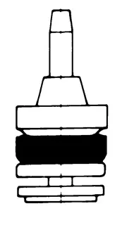 Kolben kpl., für 666-677 (ohne Düse -W)