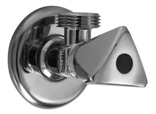 Eckventil 1/2x3/4", Haubengr., o. Ros.