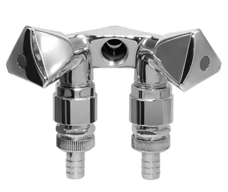 Doppelventil für Waschgeräte 1/2", 2 RB