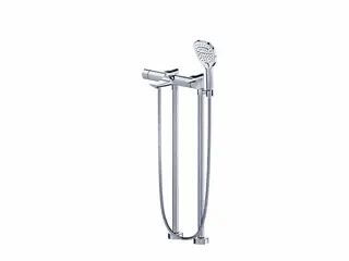 1-Hand AP-WFB, mit Garnitur Standrohre, 3 Strahlart., Serie EXAL,VC