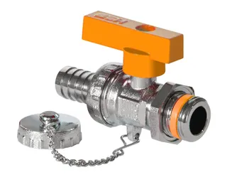 HZA Solar Kugel KFE-Hahn mit SDAG 1/2"