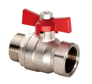 HZA Kug Hähne I A vo D 11/4" mit Flügelgriff