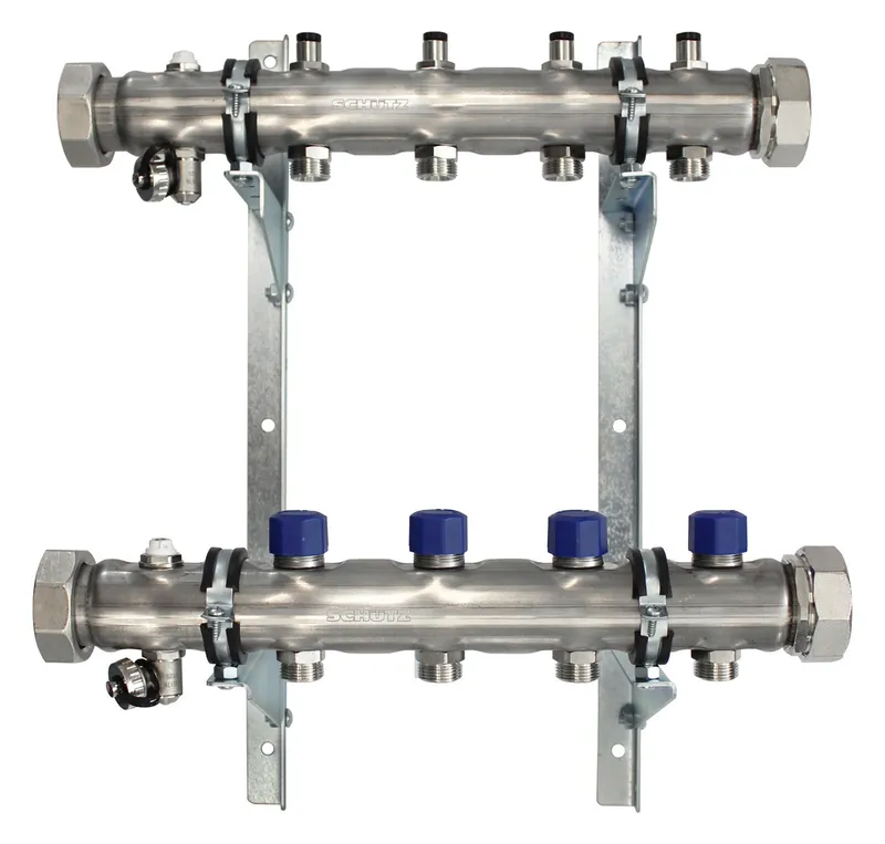 SCHÜTZ Industrieverteiler Edelstahl DN50 Heizkreise: 6