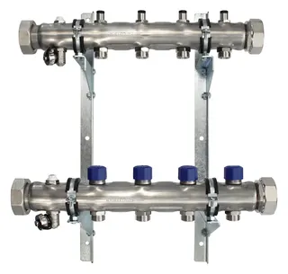 SCHÜTZ Industrieverteiler Edelstahl DN50 Heizkreise: 6