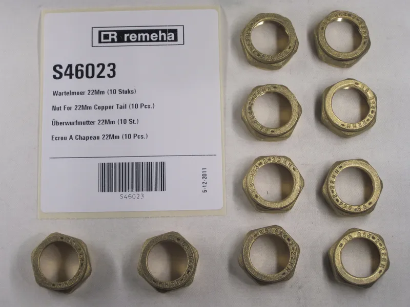 Remeha Überwurfmutter 22mm (10X) S46023