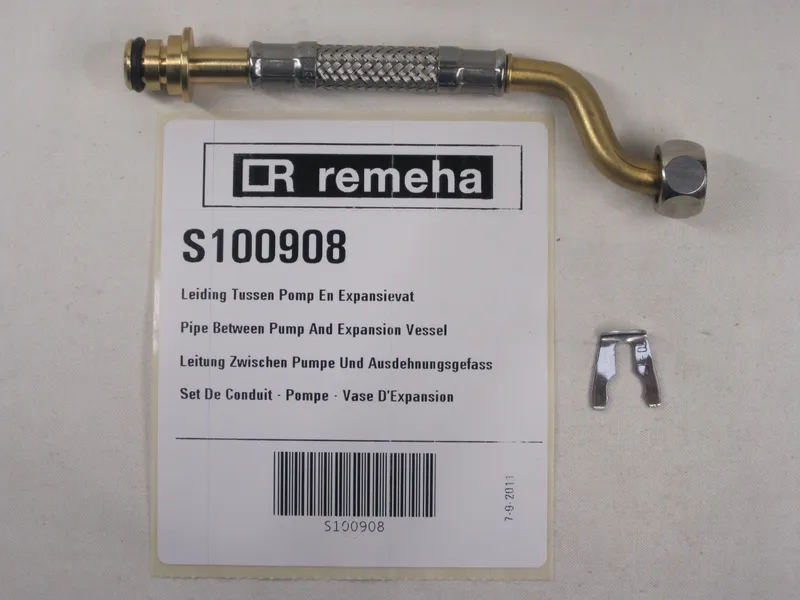 Remeha Leitung Pumpe - Ausdehnungsgefäss S100908