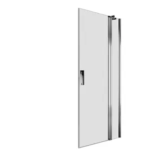 Koralle Eckdusche Schenkel SL450 EPFBOS R 90 885-900x2000 Silber matt ESG transparent – Bild 2