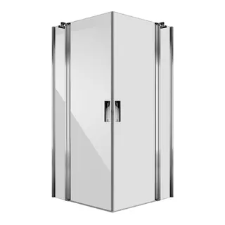 Koralle Eckdusche Schenkel SL450 EPFBOS L 120 1185-1200x2000 Silber matt ESG trans.