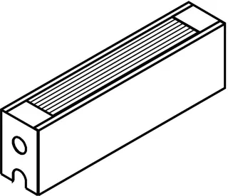Kermi KKN Konv. Typ10 BH150x100x2000mm QN1182, weiß, 10 bar, m. Abdeckung – Bild 4