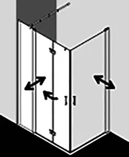 Kermi Eck-Halbt. links Diga F2L 0930x 2000 GAK: 890-910 SIHG ESG klar Clean – Bild 4
