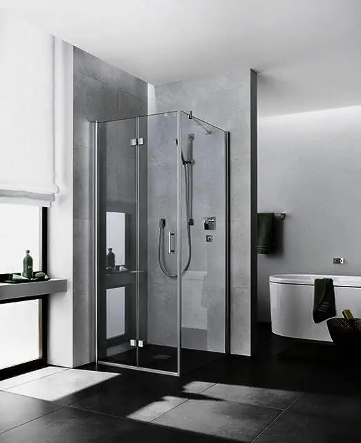 Kermi Pendel-Falttür Diga 2SL 1000x 2000 BV: 980-1000 SIHG ESG klar Clean
