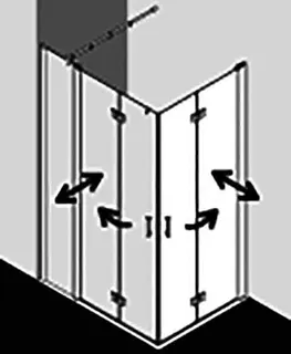 Kermi Eck-Halbt. rechts Diga 2CR 1000x 2000 BV: 980-1000 SIHG ESG Opaco – Bild 4