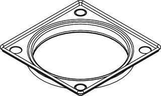 Kermi Ablaufrahmen M5X L 120 x B 120 mm – Bild 2