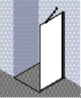 Kermi WALK-IN IBIZA 2000 TWF 0800x 1850 BV: 775-805 SIMG ESG Opaco – Bild 5