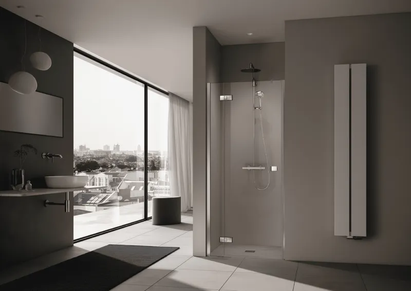 Kermi Pendeltür MENA 1FL 1200x 2000 BV: 1180-1205 SIHG ESG klar