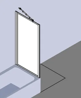 Kermi Seitenwand Nova 2000 TWD 0750x 1500 BV: 720-750 WEI Kerolan Fontana. – Bild 4