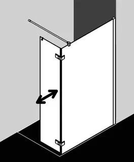 Kermi WALK-IN MENA T1L 1030x 2000 GAK: 1015-1035 SIHG ESG klar Clean – Bild 3