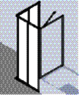 Kermi Eck-Halbteil Nova 2000 ED2 1000 x1750 BV: 970-992 SIMG Kerolan Fontana. – Bild 3