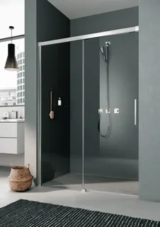 Kermi Gleittür Nica L2R 1500x 2000 BV: 1485-1510 SWS ESG klar Clean