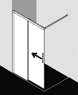 Kermi WALK-IN Nica J2L 1400x 2000 BV: 1375-1400 SWS ESG klar Clean – Bild 2