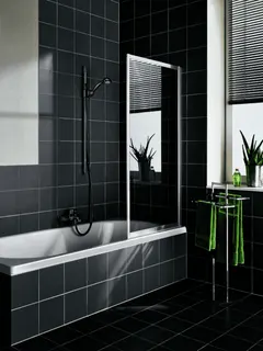 Kermi Faltwand Vario 2000 FW1 0650x 1400 BV: 701-717 SIMG Kerolan Perl