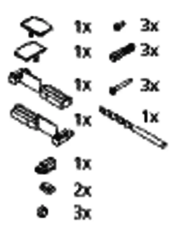 Kermi ZBV2003 Set Montagekleinteile