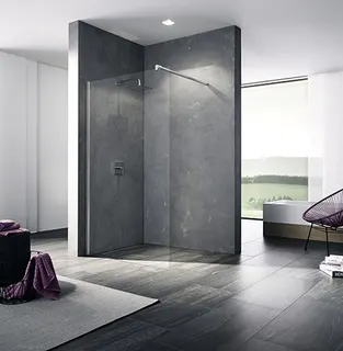 Kermi WALK-IN XB WIA 1000x 2000 BV: 980-1000 SWS ESG klar – Bild 2