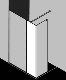 Kermi Festfeld Walk-In XB WIH 0600x 2000 BV: 600 SWS ESG klar – Bild 2