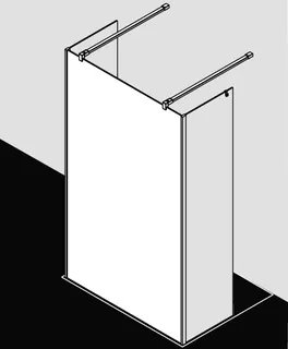 Kermi WALK-IN XB FWA 1600x 2000 BV: 1600 SIHG ESG klar – Bild 4