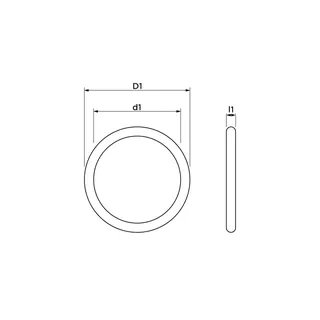 AIPS VSH XPress O-Ring d35 FPM für VA und C-St. – Bild 2