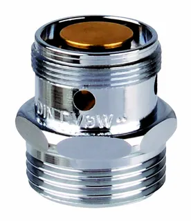 AIPS SF SEPP Eis Ersatz-Rohrbelüfter M24x1 (DN20)xG3/4 (DN20) A/A, MS chr.