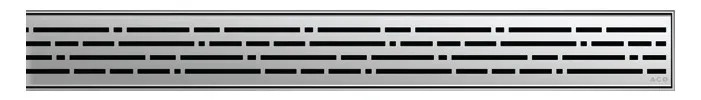 ACO ShowerDrain Rost/grating 900x80/ Mix/ V2A/ K3/US 37405