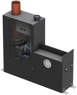 ACO Hebeanlage Fäkablock-II 1Pumpe zur Vorwandinstal./P2:0,75kW 400V/50Hz
