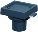 ACO Reinigungsverschl. Finor S DN100 90 Grad/M125/Guss/mit Deckel/Anstrich