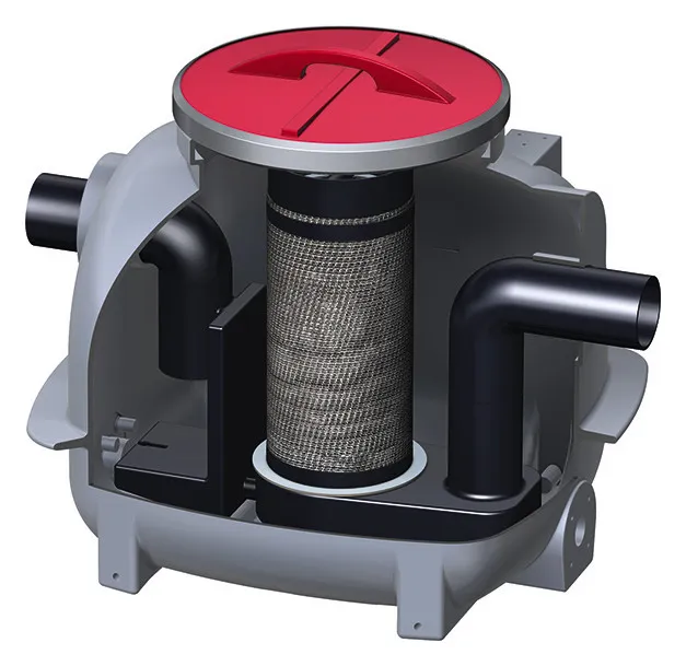 ACO Ölabscheider Coalisator P DN100/NS1,5/ mit Schlammfang