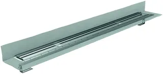 ACO ShowerDrain Public Rinne 1500x80/mit 2 Ablaufstutzen/Fl.verti