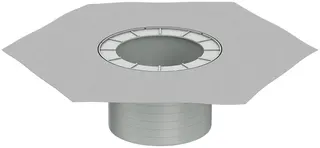 ACO Aufsatzstück mit Anschlussmanschette f.Sanitärab.Easyflow