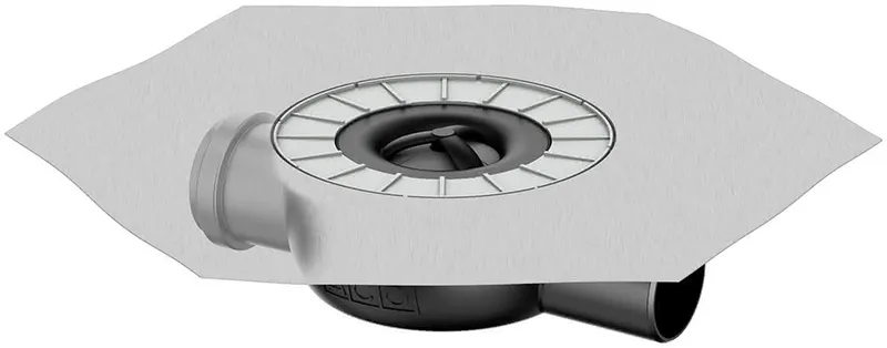 ACO Sanitärablauf Easyflow+ Flatline/DN50/1,5 Grad/0,8l/s/seitl.Zul.