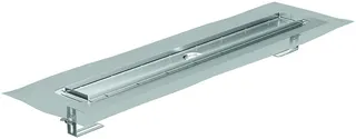 ACO ShowerDrain M+ Duschrinne 1000x80/ohne Ablauf/VA/Fl.hori