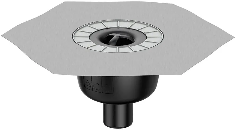 ACO Sanitärablauf Easyflow+ DN50/ 90 Grad/ 0,9l/s/WS50