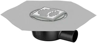 ACO Sanitärablauf Easyflow+ DN50/100x100/1,5 Grad/0,8l/s/WS50