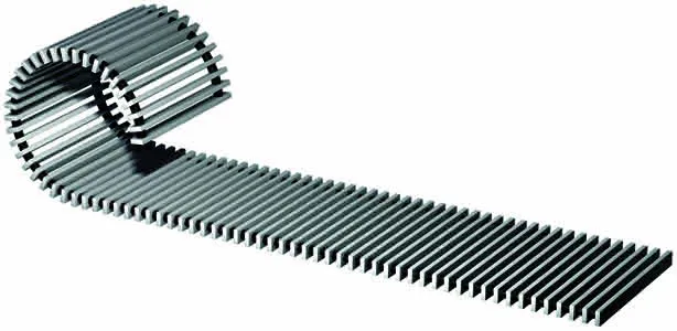 ACO ShowerDrain Public Rost Rollrost weiß/2493x105 mm/K3