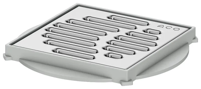 ACO Sanitärablauf Easyflow+ Rahmen und Rost/100x100/K3