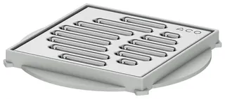 ACO Sanitärablauf Easyflow+ Rahmen und Rost/100x100/K3