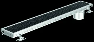 ACO Parkhausrinne 156 Profil NH 1032x156/1.4404/Stutzen 110mm/76,5/100