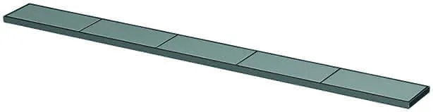 ACO ShowerDrain Public Rost Tile/2493x105/K3/dreiteilig