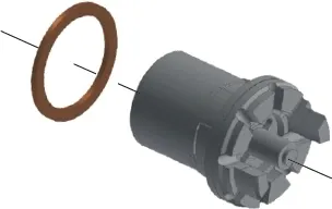 CONTI+ Kartusche Wasserhydraulik mit Kupferdichtung – Bild 2