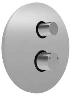 CONTI+ CONGENIAL FIT Dusche UP W-hyd. FM rund Thermost. Edelst. DN15 – Bild 2