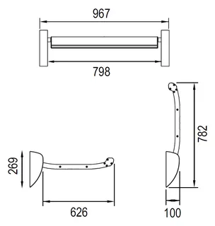 CONTI+ Sicherheitwickeltisch mit Gurt Sicherheitswickeltisch 400 kg – Bild 5