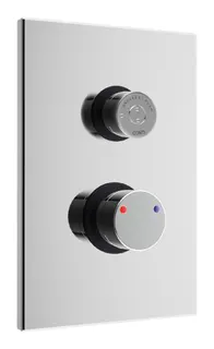 CONTI+ CONGENIAL FIT Dusche UP Ölhyd. FM eckig TD Thermost. Chrom DN15